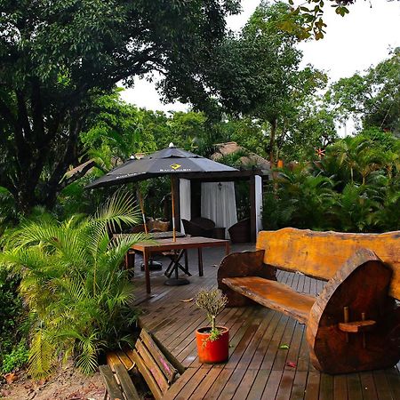 Pousada Villa Verde - Frente Para A Praia Do Farol Ilha do Mel Ngoại thất bức ảnh