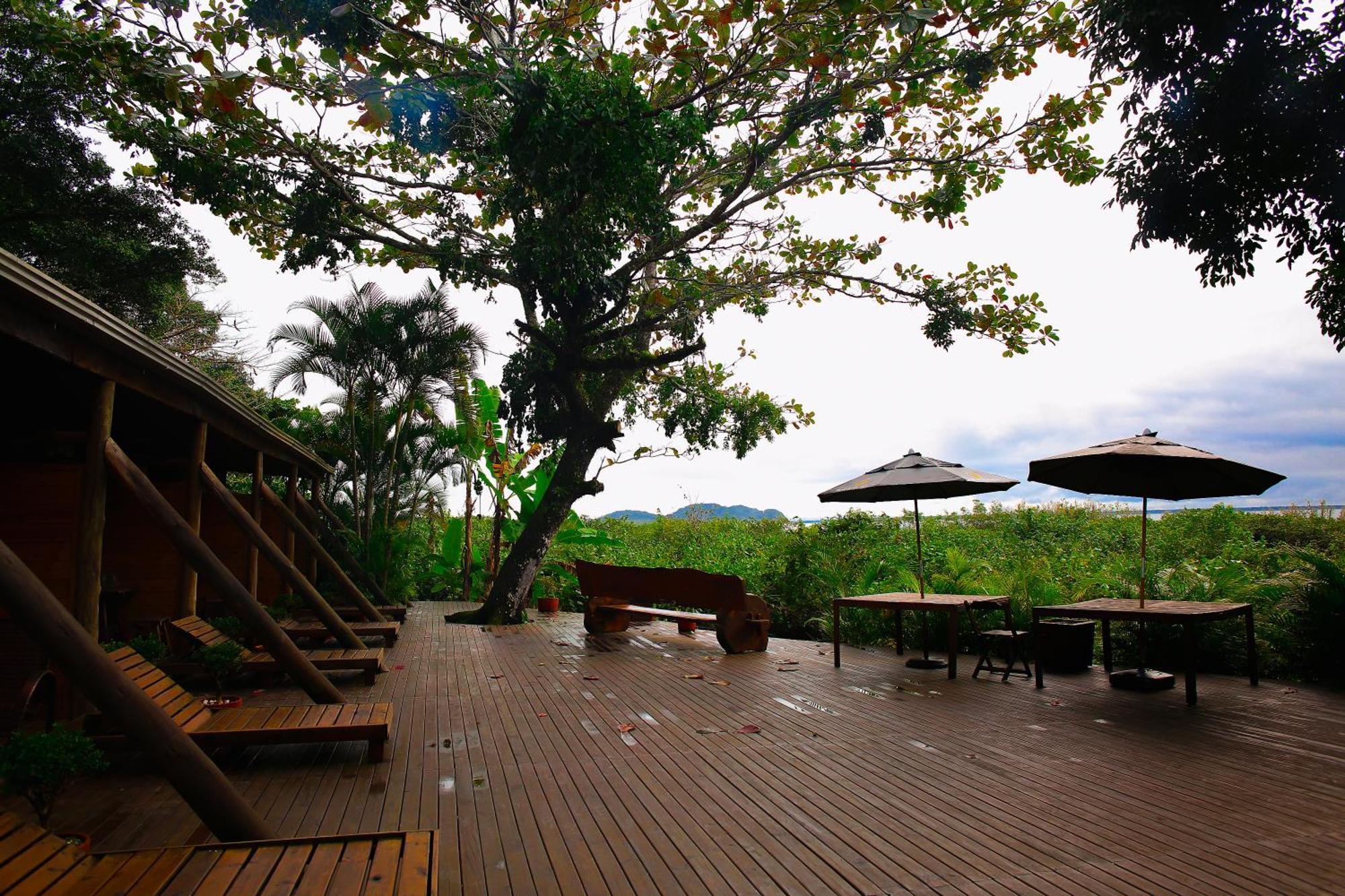 Pousada Villa Verde - Frente Para A Praia Do Farol Ilha do Mel Ngoại thất bức ảnh
